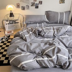 UNHEVE 圖案被套, I 灰色