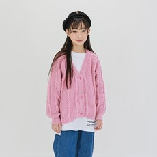 Jenny Junior 麻花針織開襟衫 JN3001J