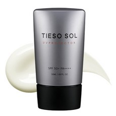 TIESO 男士輕薄防曬霜 SPF 50+PA++++, 1入, 50ml