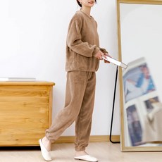 피어니스트 여성용 에브리데이 웜 잠옷 상하의 세트