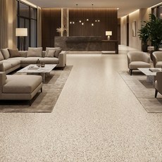 ECKOREA 高級布料圖案裝飾地磚 455 x 455 x 3 mm EW124, 混合色, 16個