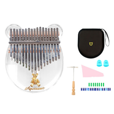 TUCO.B 水晶透明卡林巴琴 熊熊造型, 單一商品, 1個