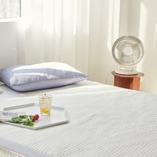 쁘리엘르 쯔누가 냉감 쿨매트, 화이트