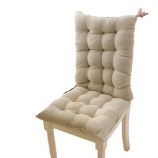 蓬鬆靠墊靠墊套組, 04米色