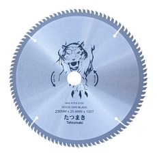 Tatsumaki木工用圓鋸片 230*25.4*2.8mm, 1個