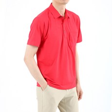 男性彈性短袖高爾夫翻領T恤 YILN230