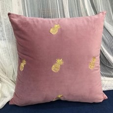 빈테리어 골드 글씨 쿠션 커버