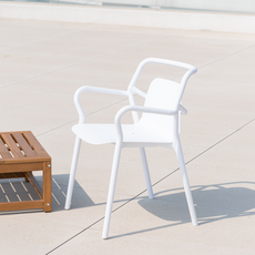 미아 암 체어, 화이트, 2개