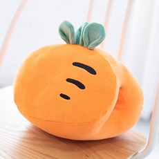 大灑網人物午睡靠墊蘿蔔A00107, 紅蘿蔔