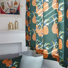 Fine遮光小窗簾 杆型, 混色