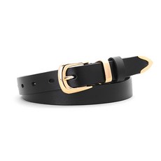 DIANA ROLLAND 女款皮革腰帶 FCB0021BK + 禮品盒