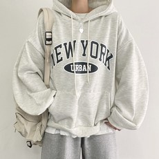 女款紐約寬鬆連帽運動衫（已添加更多版本)