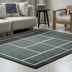 러움 윔블던 자카드 장모 거실 침실 대형 소프트 카페트