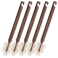 hibee 奶瓶清潔刷, Choco Brown, 5入