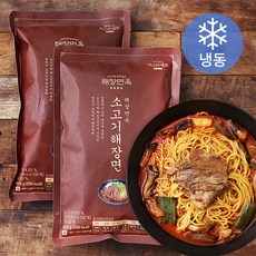 해장면옥 소고기 해장면 (냉동), 415g, 2개