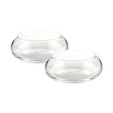 三湖玻璃 玻璃水盤 SH141 2入, 透明