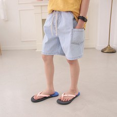 少年市集 兒童露營丹寧短褲