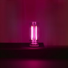 AUTO CREW 車用 LED 玻璃管 浪漫 USB 氣氛燈 AC-L10, 粉紅色, 1個