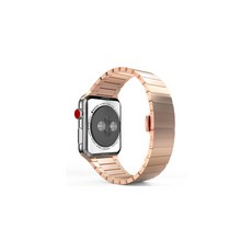 아이엠판다 링크브레이슬릿 애플워치 메탈 스트랩 42/44mm, 로즈골드
