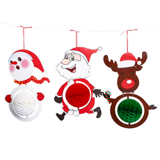 P&B UNITY 聖誕蜂巢球組合 03 3種蜂巢球混合, 混合顏色, 1套