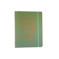 아이씨엘디자인 빈티지내지 양장 6공 메모리 다이어리, 그린