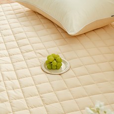 SesaOnline Soft透氣柔軟防蟎絎縫薄墊, 米色