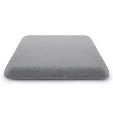 方形坐墊, 灰色的