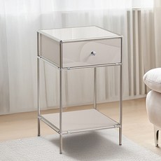 윌로우 저스틴 협탁 405 x 685 mm 방문설치, 연그레이, 1개