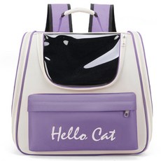 寵物 Hello Cat 手提包, 04紫