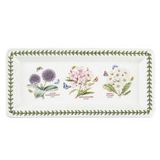 Portmeirion Botanic Garden 長方形盤 混和色 36.8 x 17.8 x 2.2 公分 1入, 1個, 混色