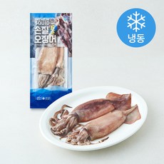 싱싱88 손질 오징어 2마리 (냉동), 1개, 220g