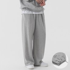 PIANER Essential 抽繩寬版刷毛運動褲