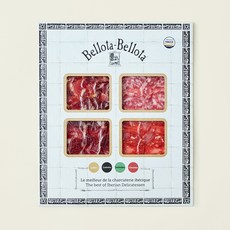 벨로타벨로타 샤퀴테리 이베리코 베요타 초리조 30g + 로미또 30g + 살치촌 30g + 로모 30g 세트, 120g, 1세트