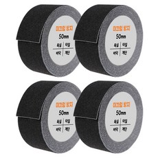 DADA 防滑膠帶 黑色 50mm x 5m, 4個