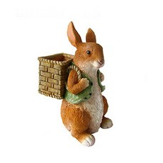 庭院兔子花盆擺飾, A