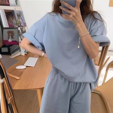 PEONIST 休閒夏日兩件式套裝