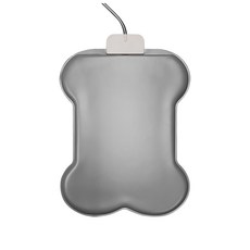 조은자리 반려동물 온열 매트 뼈다귀, 그레이, 1개