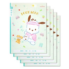 Sanrio 三麗鷗 小學寬格聯絡簿, 5個, POCHACO 綠色