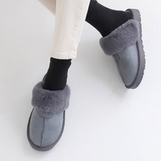 여성용 센스 방한 털 슬리퍼
