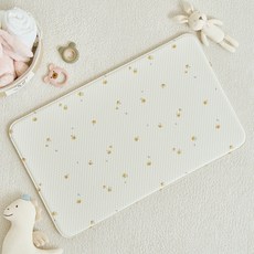 아가짱 기저귀 갈이대 PVC 양면 쿠션매트, 데이지