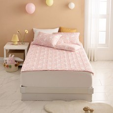 SesaOnline My Bunny 幼兒防水墊, 粉紅色