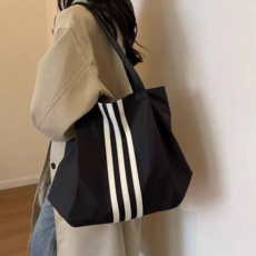 Dabiglow 女性撞色肩背帆布包