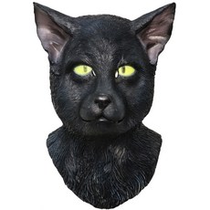 YOU&ME萬聖節COSPLAY動物面具, 黑貓, 1個