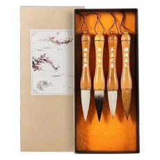 Kohimo 書法東洋畫毛筆 大筆4件組 大 4W074, 1套, 22cm