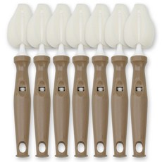 小熊奶嘴刷, 棕色, 7個