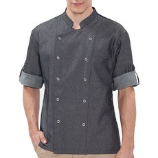 tpam 七分機能性反摺牛仔廚師服 2件組 TO-921