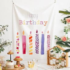 셀레네 앤조이 생일파티 배너, A12