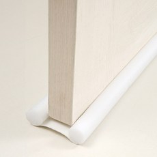 리빙메이커 무타공 간편설치 햇빛 벌레 바람 틈새 차단 방 문 틈막이, 2개