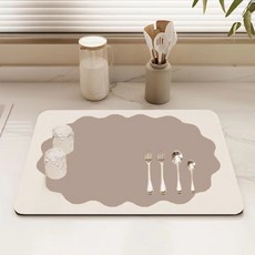 The In Home 現代設計單層餐具瀝水墊, L 款式 12