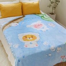 Kakao Friends小狗俱樂部單人被子毯子